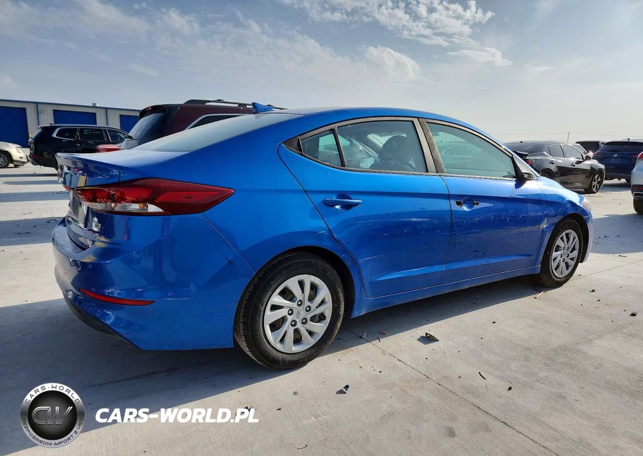 2017 Hyundai Elantra Se VIN:KMHD74LF1HU078971 - 3