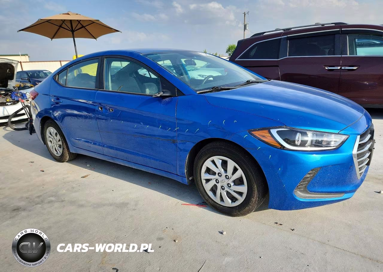 2017 Hyundai Elantra Se VIN:KMHD74LF1HU078971 - 4