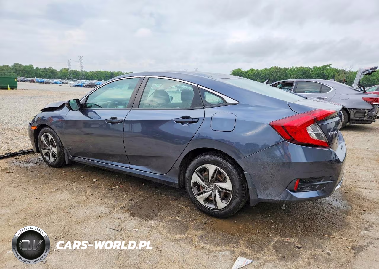 2019 Honda Civic Lx VIN:19XFC2F68KE001013 - 2