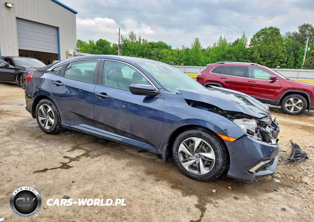 2019 Honda Civic Lx VIN:19XFC2F68KE001013 - 4