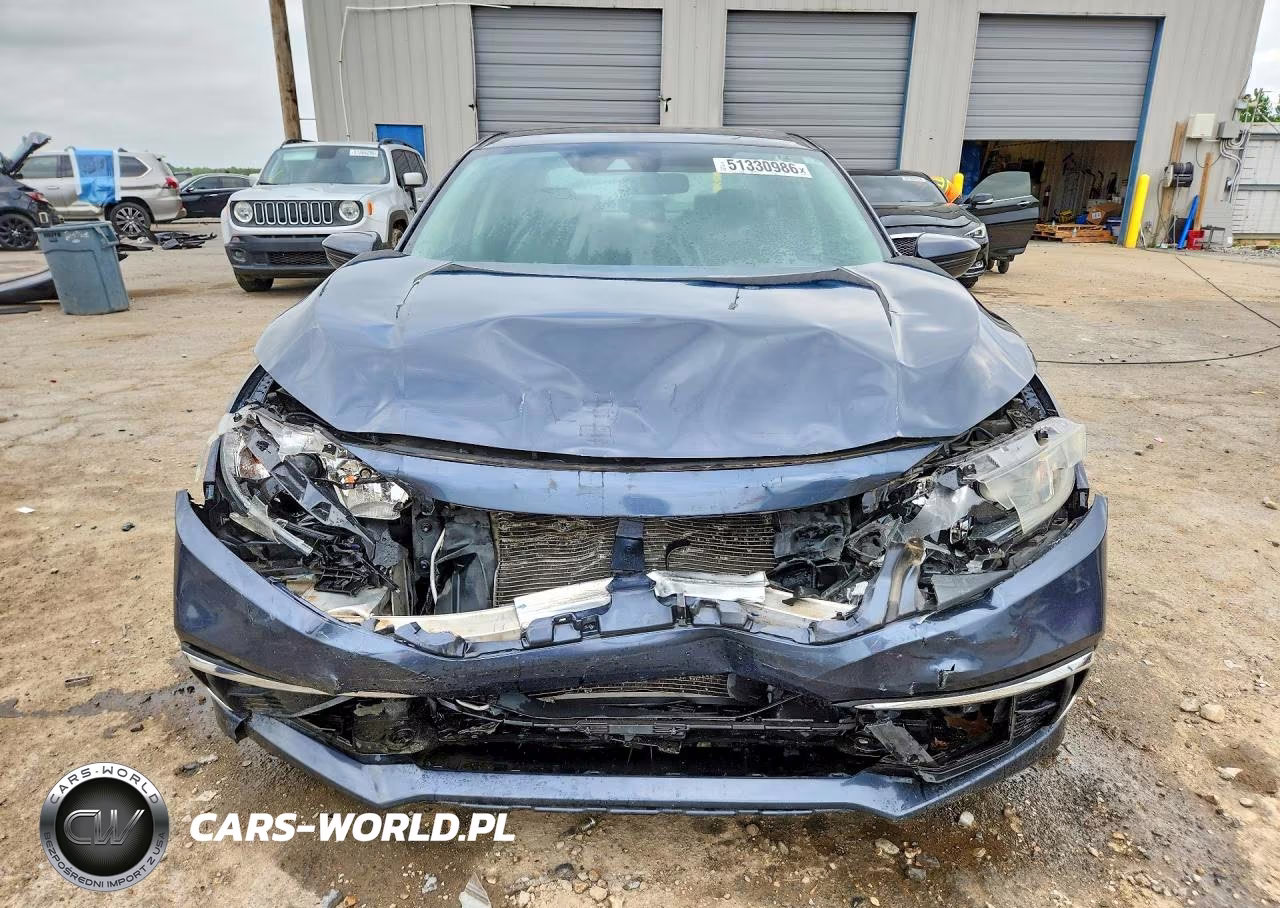 2019 Honda Civic Lx VIN:19XFC2F68KE001013 - 5
