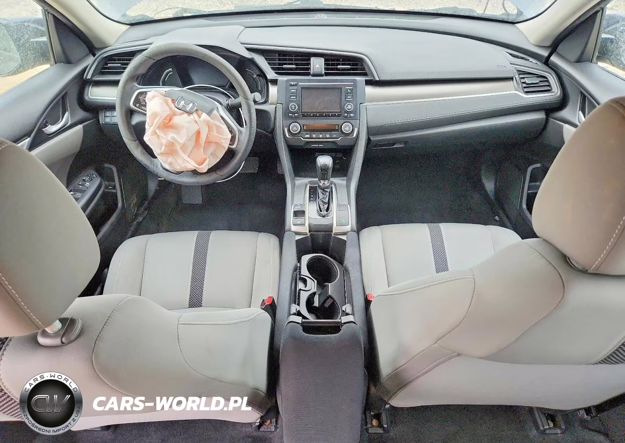2019 Honda Civic Lx VIN:19XFC2F68KE001013 - 8