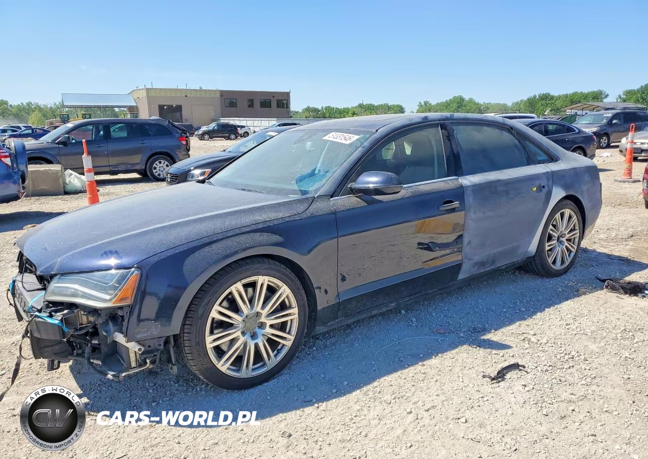 2014 Audi A8 L Quattro VIN:WAUR2AFD9EN004718 - 1