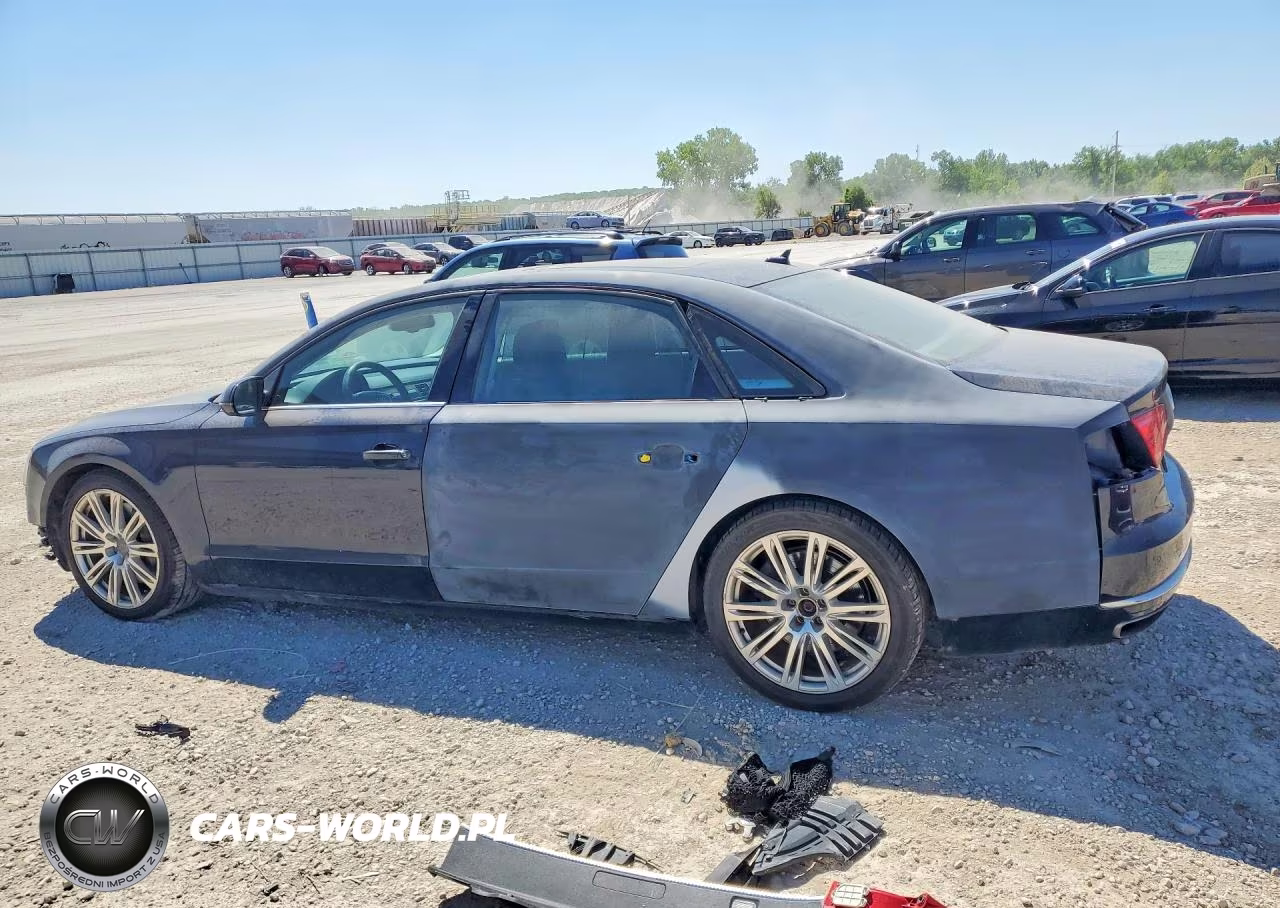 2014 Audi A8 L Quattro VIN:WAUR2AFD9EN004718 - 2