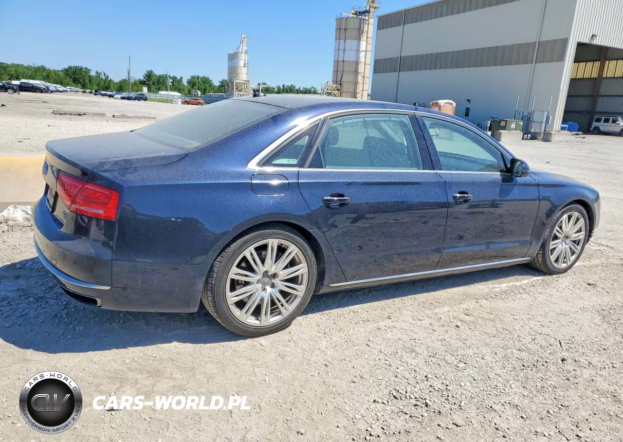 2014 Audi A8 L Quattro VIN:WAUR2AFD9EN004718 - 3