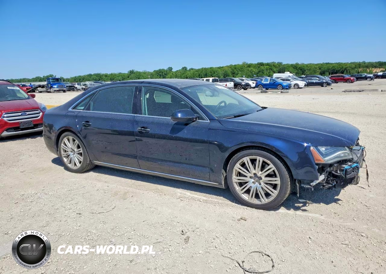 2014 Audi A8 L Quattro VIN:WAUR2AFD9EN004718 - 4