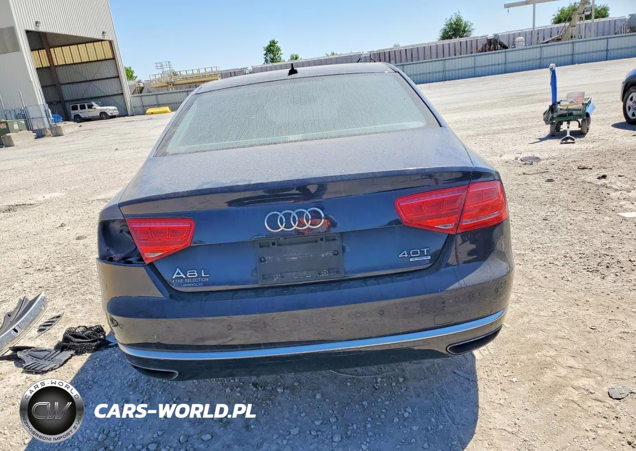 2014 Audi A8 L Quattro VIN:WAUR2AFD9EN004718 - 6