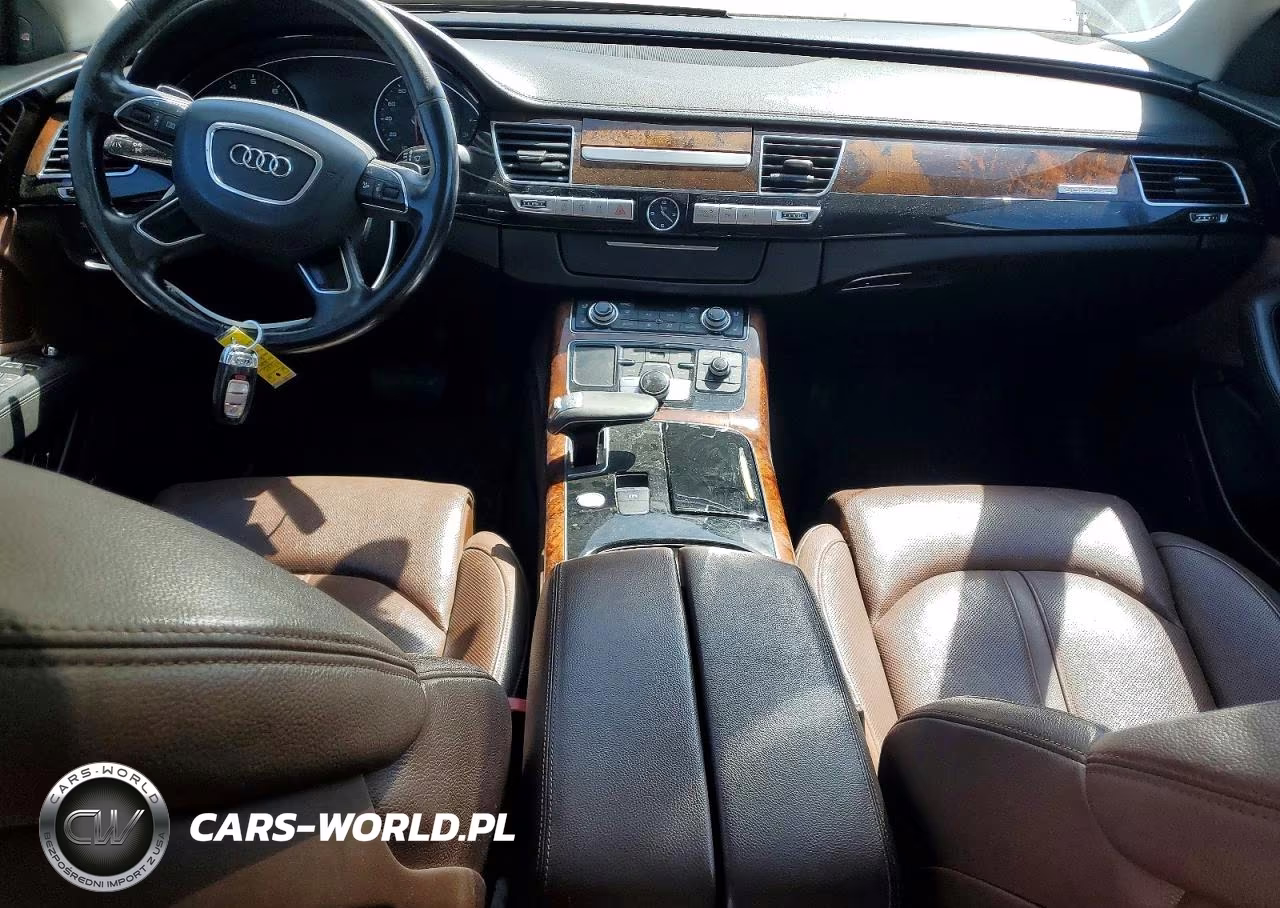 2014 Audi A8 L Quattro VIN:WAUR2AFD9EN004718 - 8