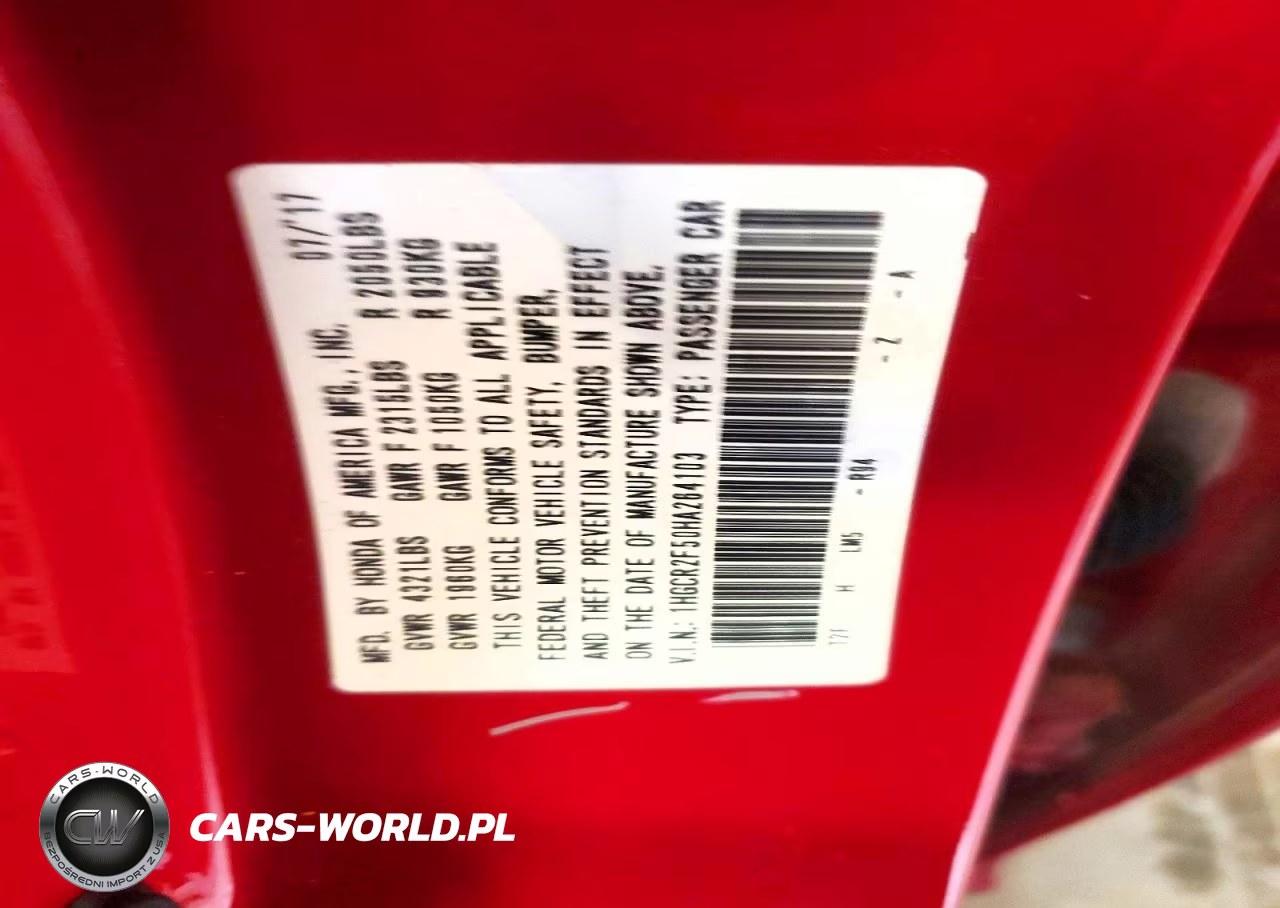 2017 Honda Accord Sport VIN:1HGCR2F50HA264103 - 12