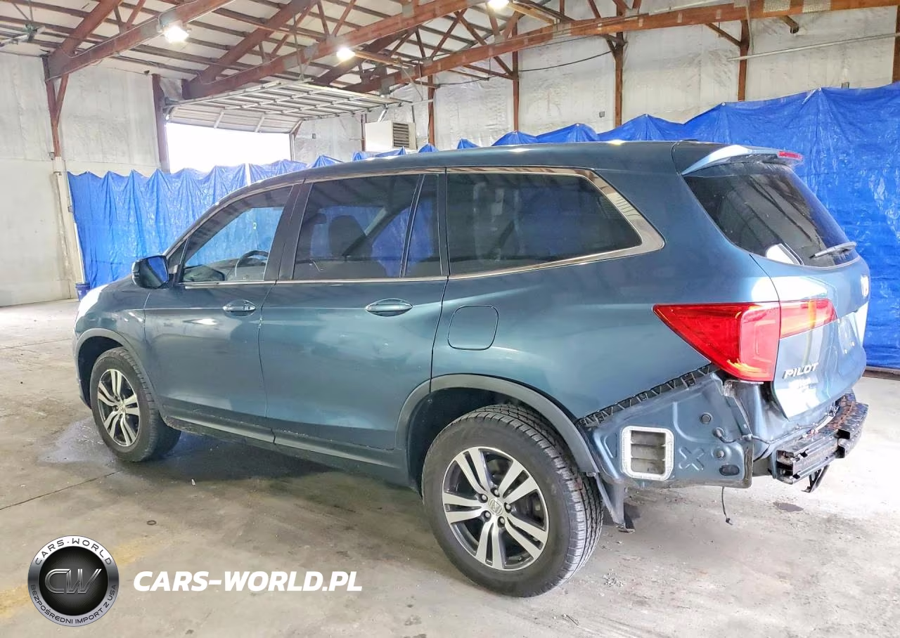 2017 Honda Pilot Exl VIN:5FNYF6H52HB043420 - 2