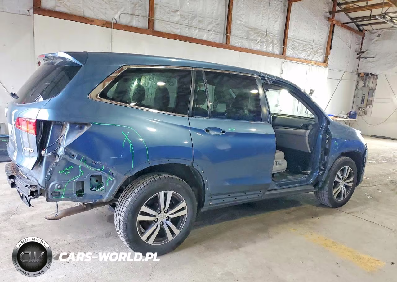 2017 Honda Pilot Exl VIN:5FNYF6H52HB043420 - 3