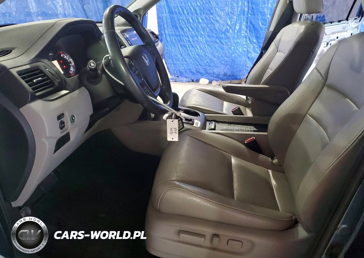 2017 Honda Pilot Exl VIN:5FNYF6H52HB043420 - 7