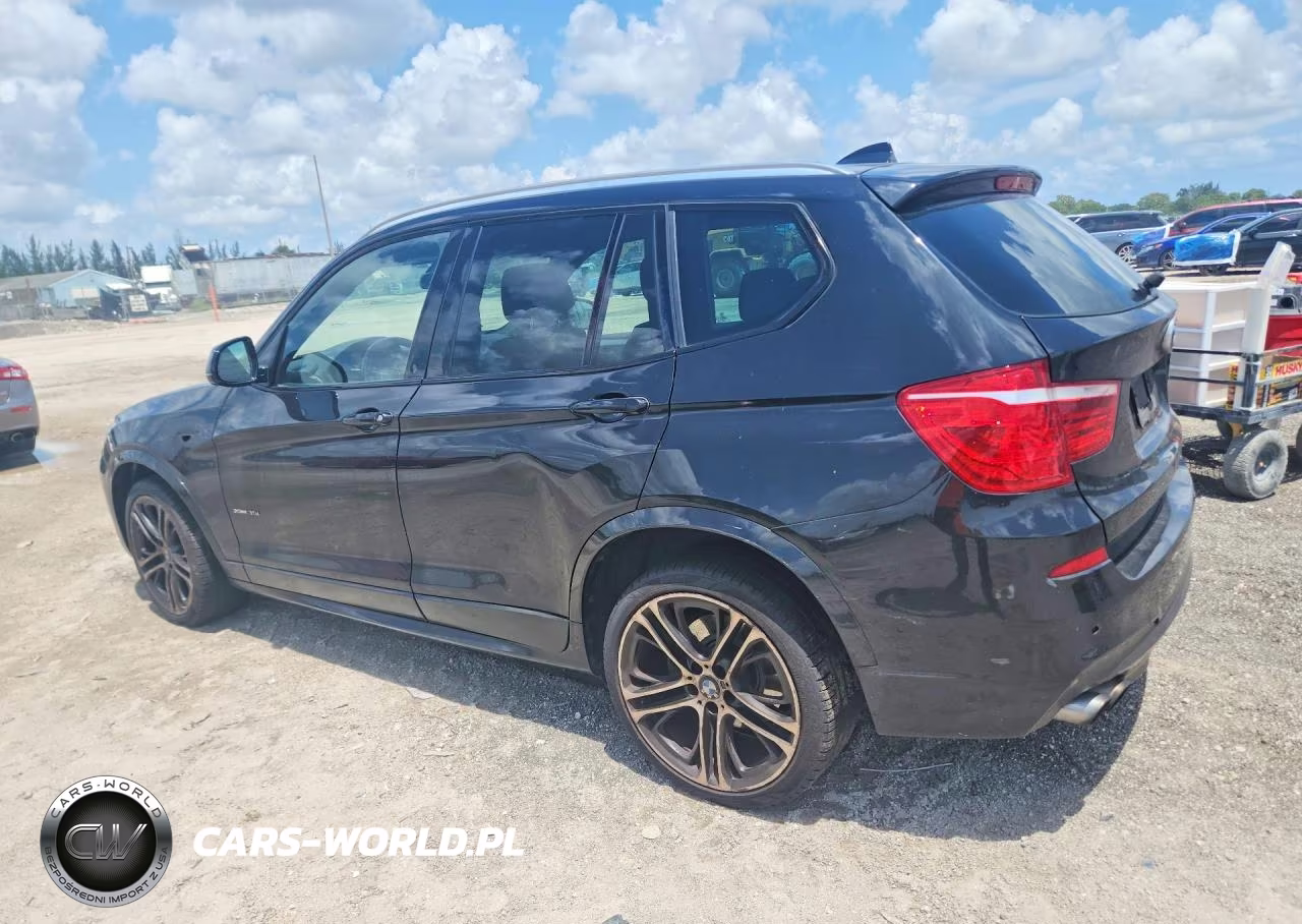 2017 BMW X3 xDrive35I VIN:5UXWX7C54H0S19799 - 2