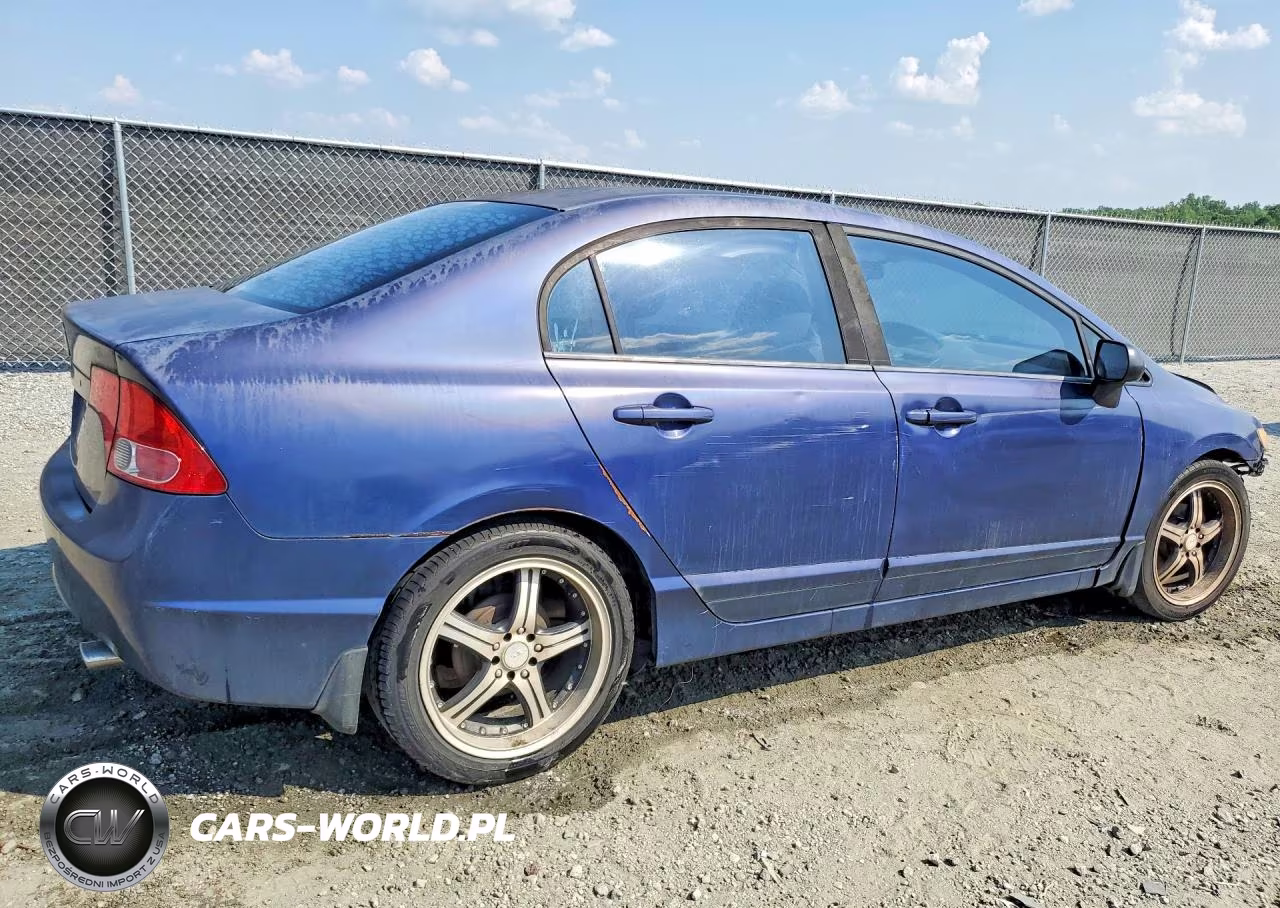 2008 Honda Civic Lx VIN:1HGFA16508L018333 - 3