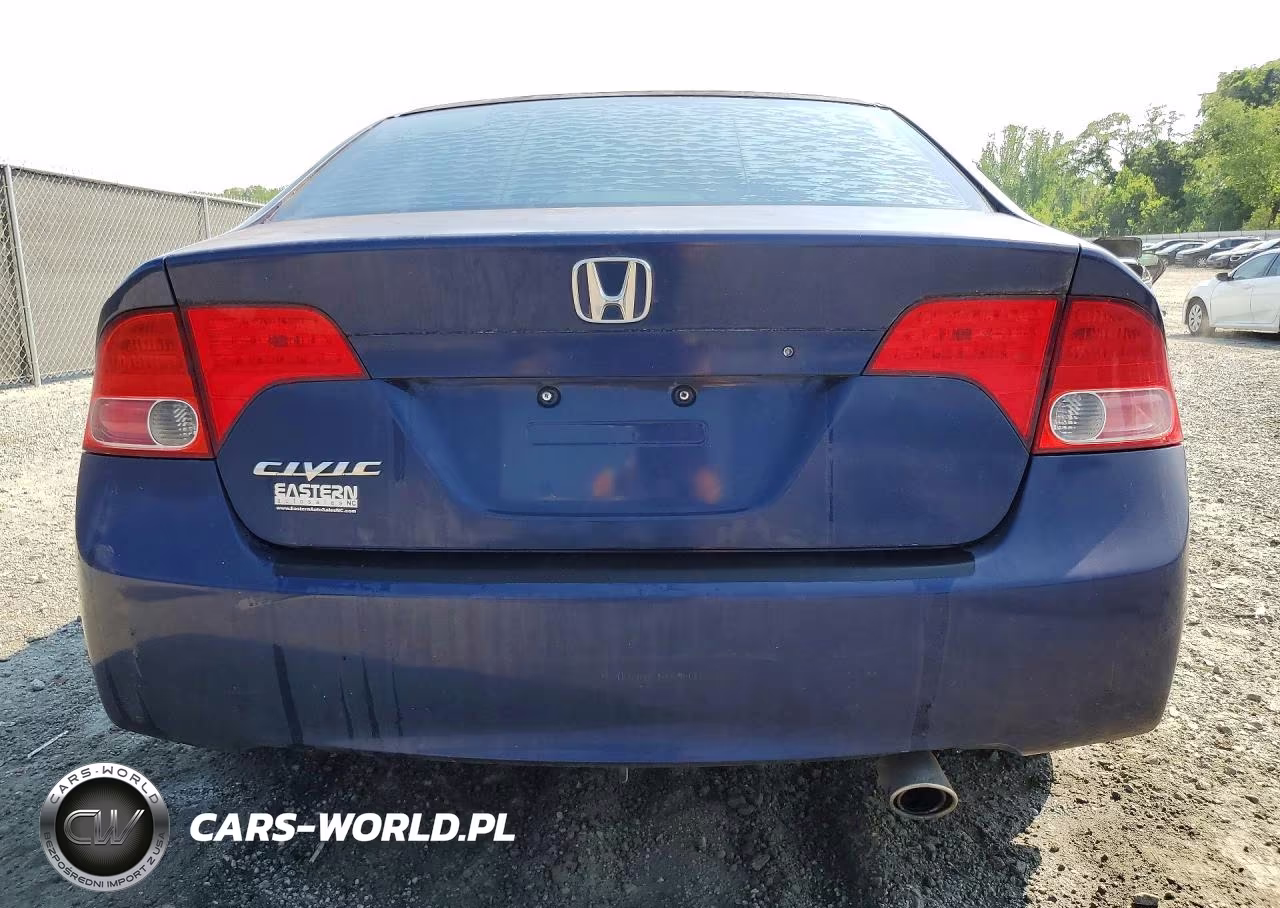 2008 Honda Civic Lx VIN:1HGFA16508L018333 - 6