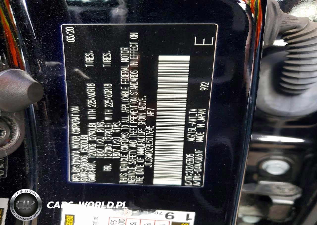 2020 Lexus Nx 300 F Sport VIN:JTJSARDZ9L5017645 - 12
