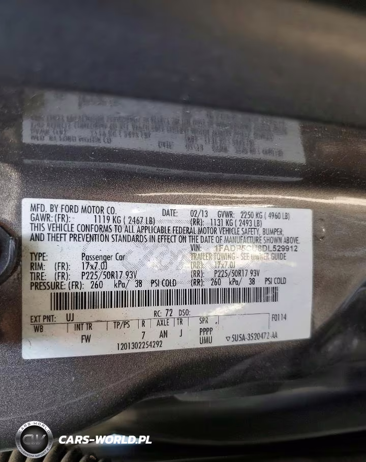 2013 Ford C-Max Premium VIN:1FADP5CU8DL529912 - 12