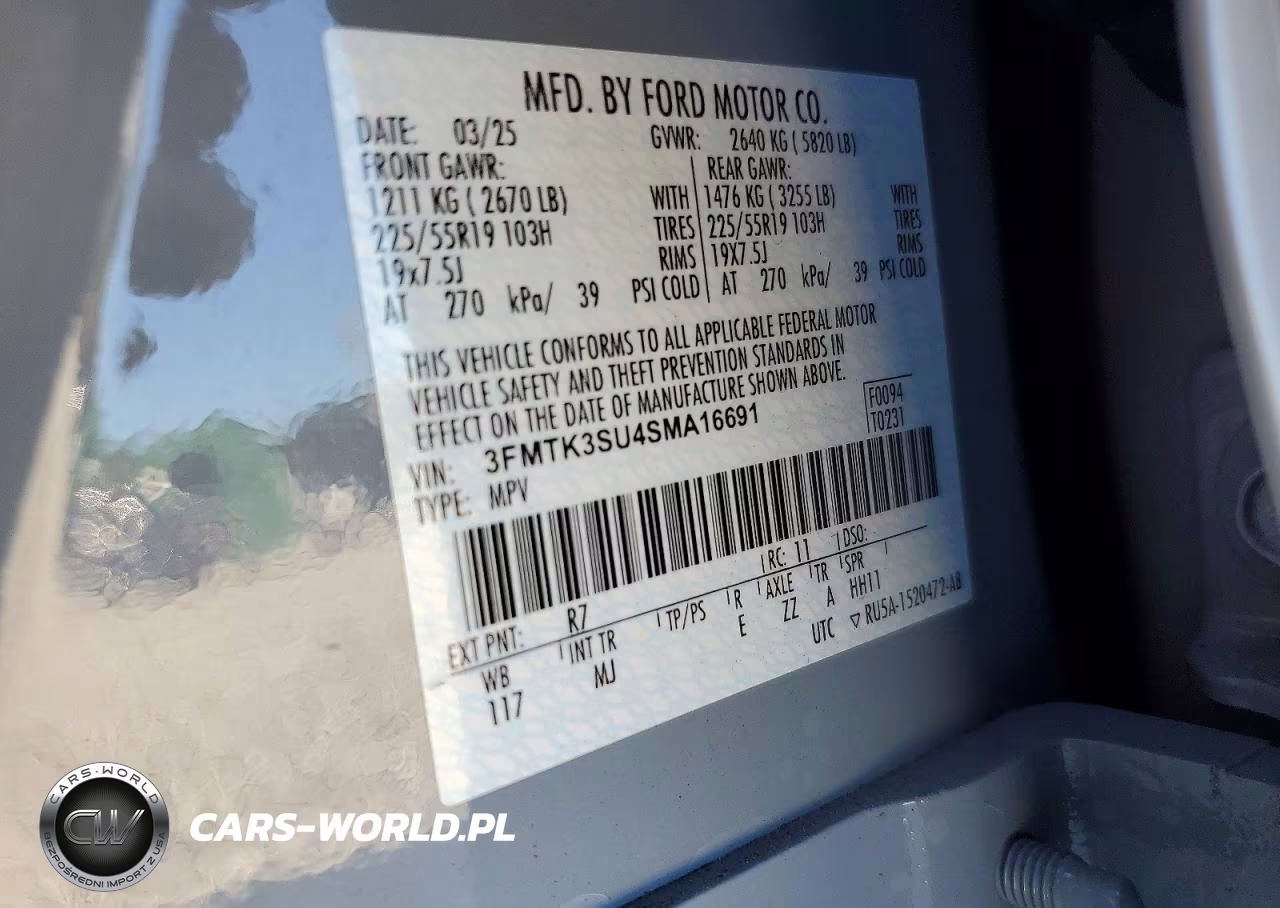 2025 Ford Mustang Mach-E Premium VIN:3FMTK3SU4SMA16691 - 13