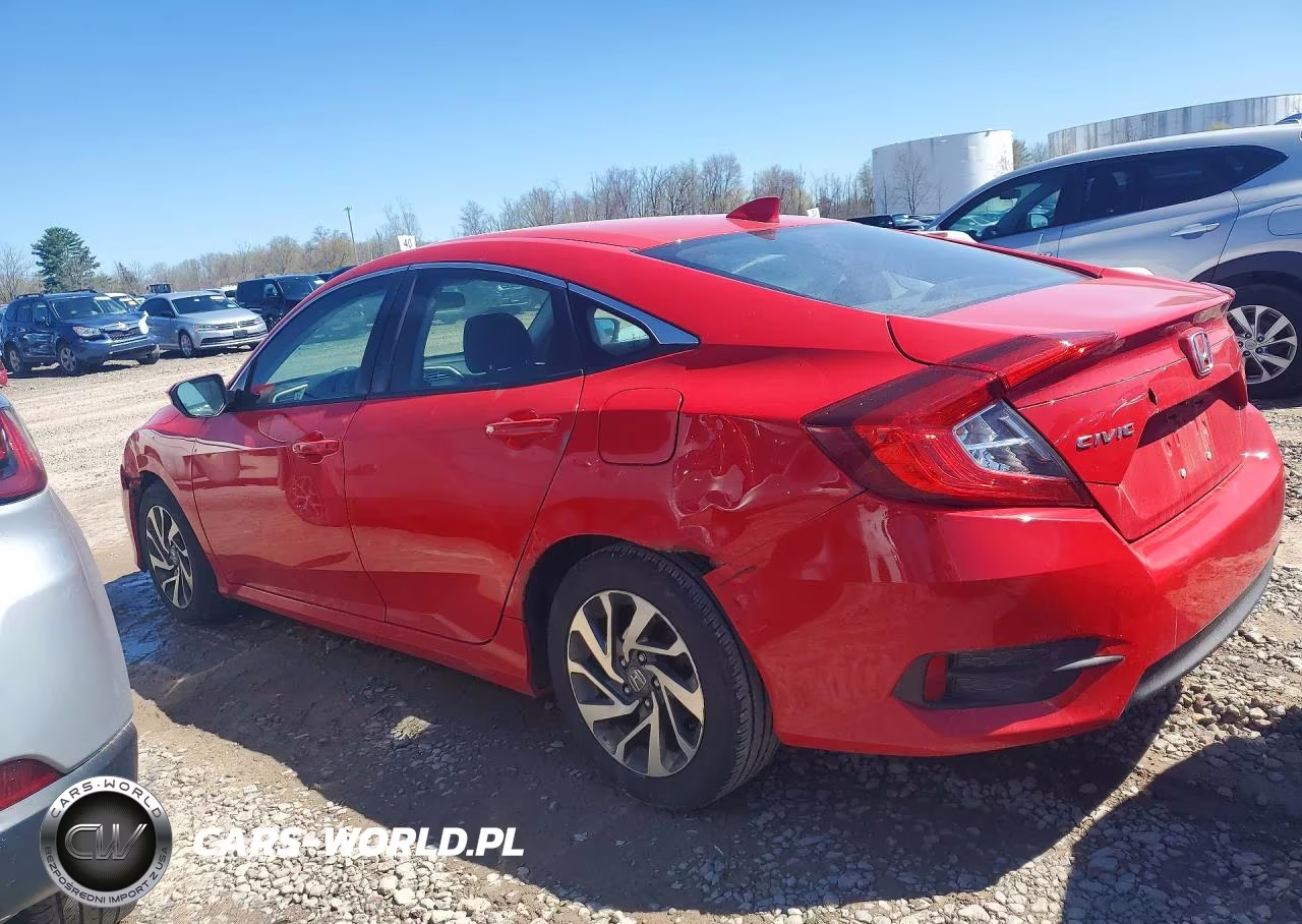2017 Honda Civic Ex VIN:2HGFC2F79HH501396 - 2