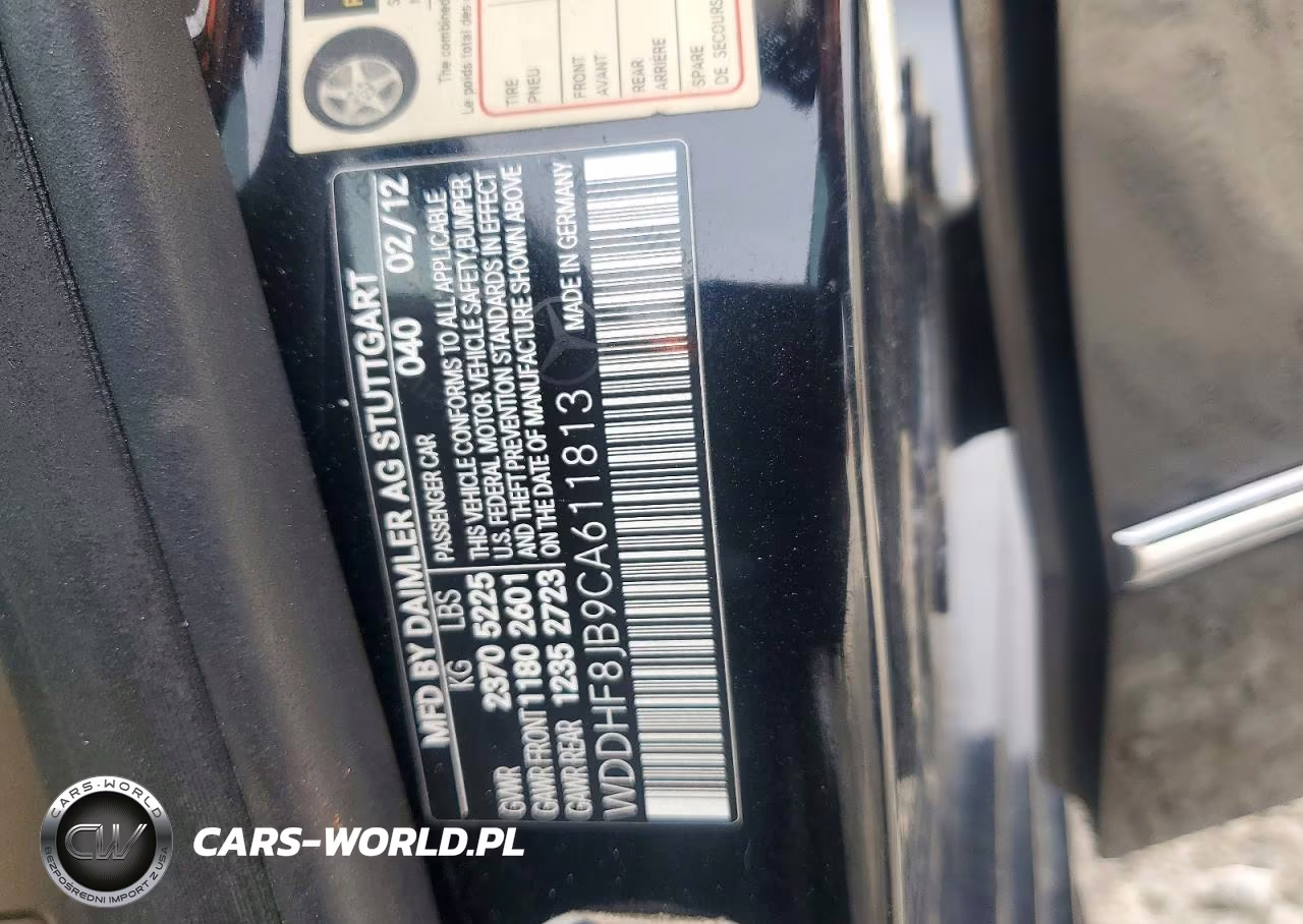 2012 Mercedes-Benz E 350 4Matic VIN:WDDHF8JB9CA611813 - 12