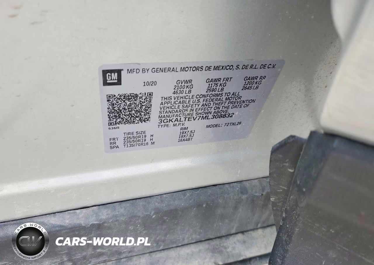 2021 GMC Terrain Sle VIN:3GKALTEV7ML308832 - 13
