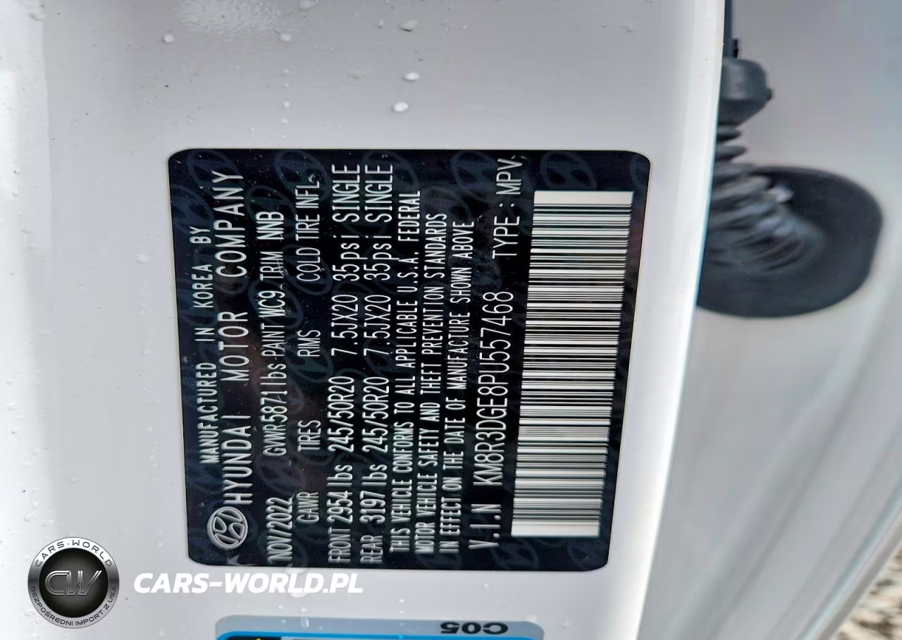 2023 Hyundai Palisade Xrt VIN:KM8R3DGE8PU557468 - 13