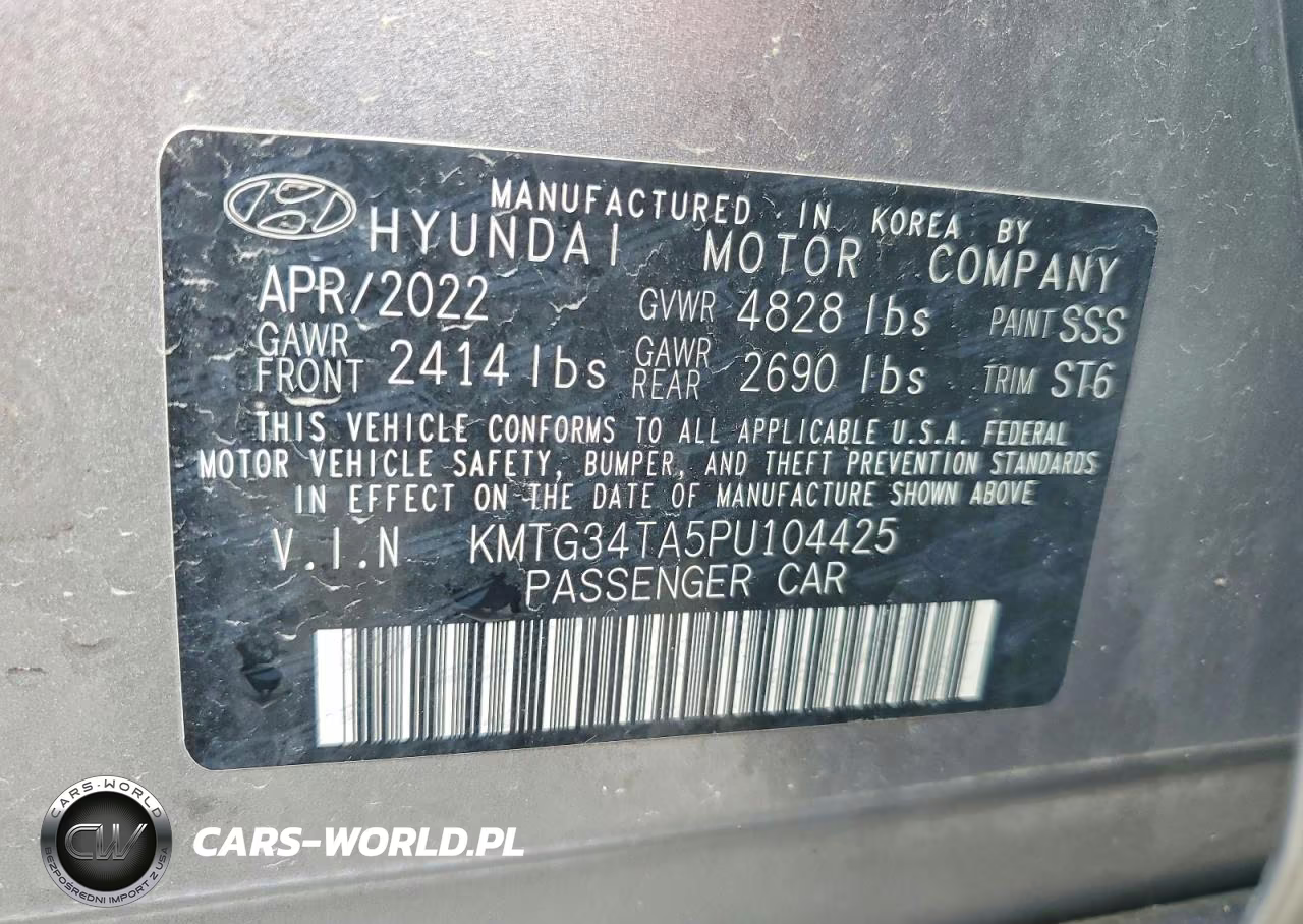 2023 Genesis G70 2.0T VIN:KMTG34TA5PU104425 - 12