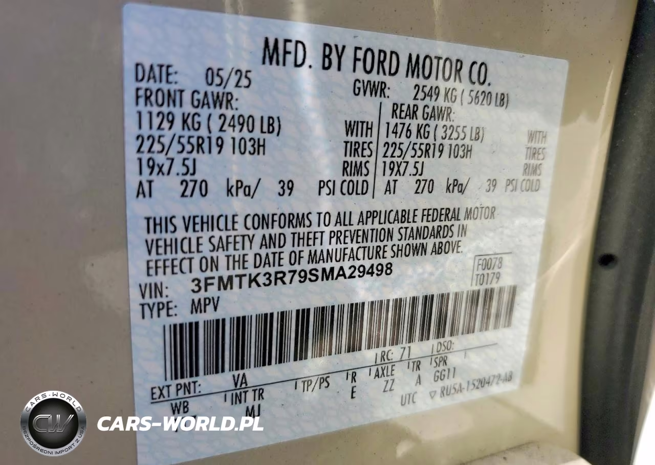 2025 Ford Mustang Mach-E Premium VIN:3FMTK3R79SMA29498 - 13