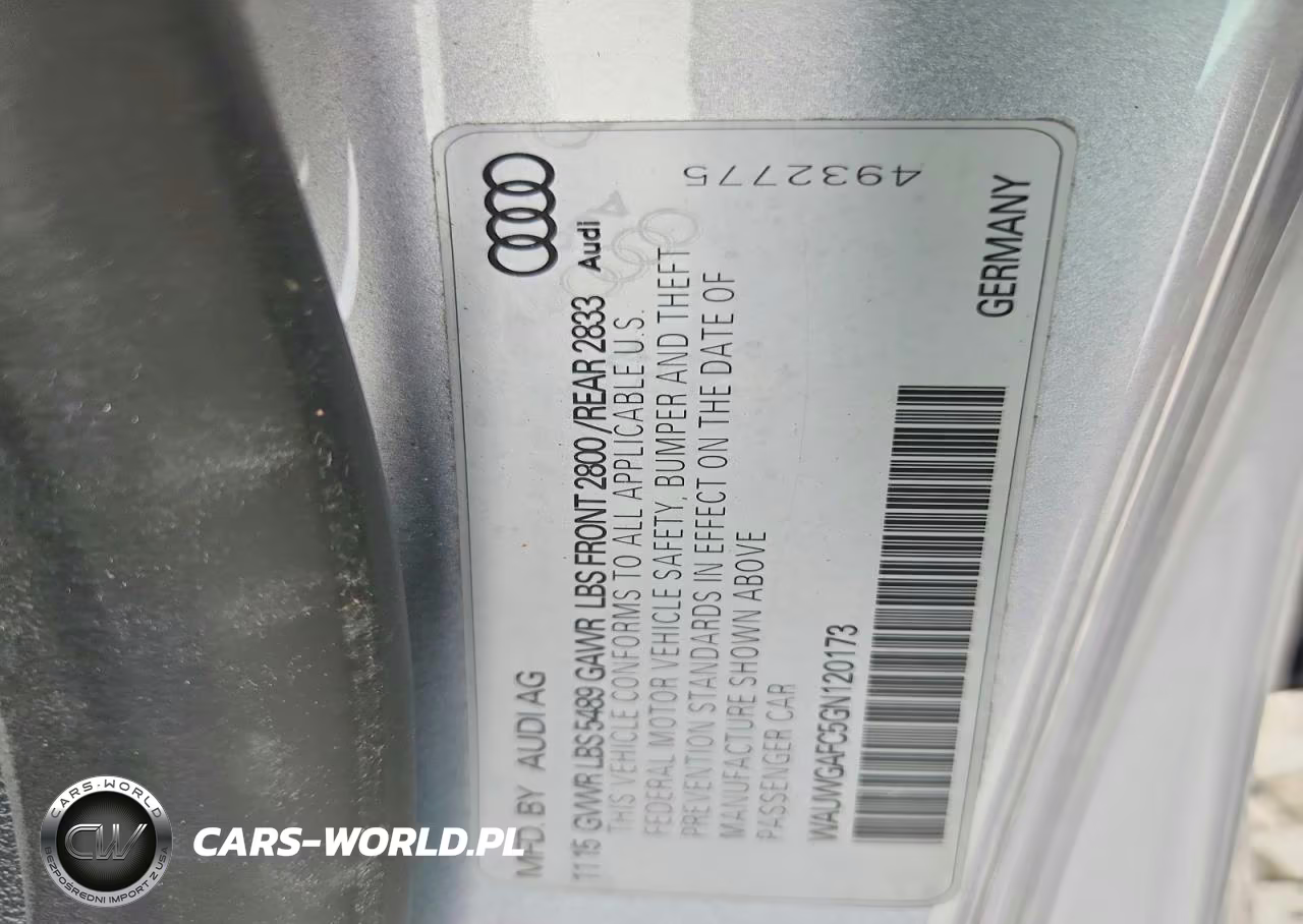 2016 Audi A7 Premium Plus VIN:WAUWGAFC5GN120173 - 12