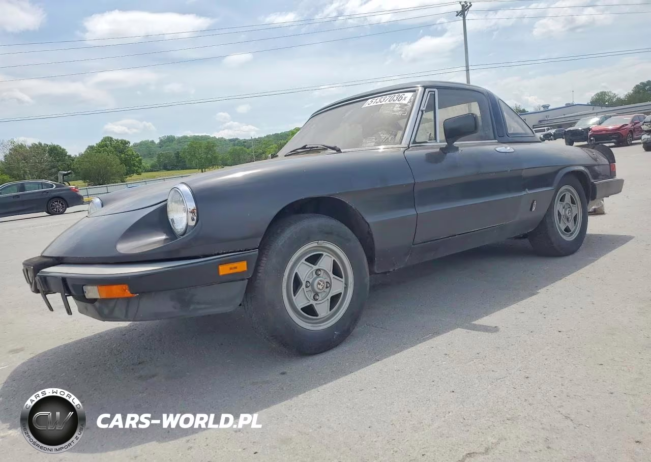 1984 Alfa Romeo Veloce 2000 Spider