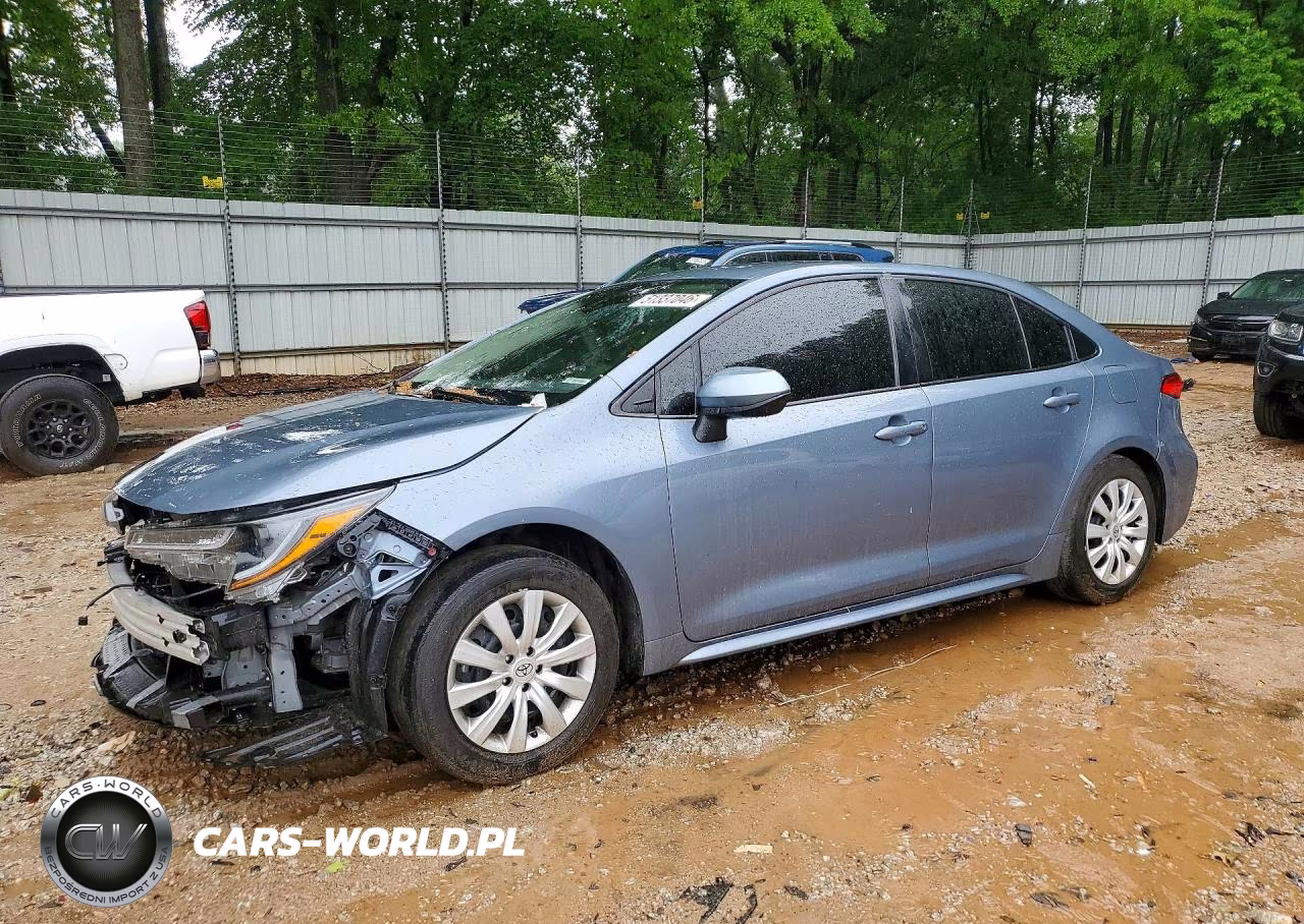 2022 Toyota Corolla Le VIN:JTDEPMAE0N3017079 - 1