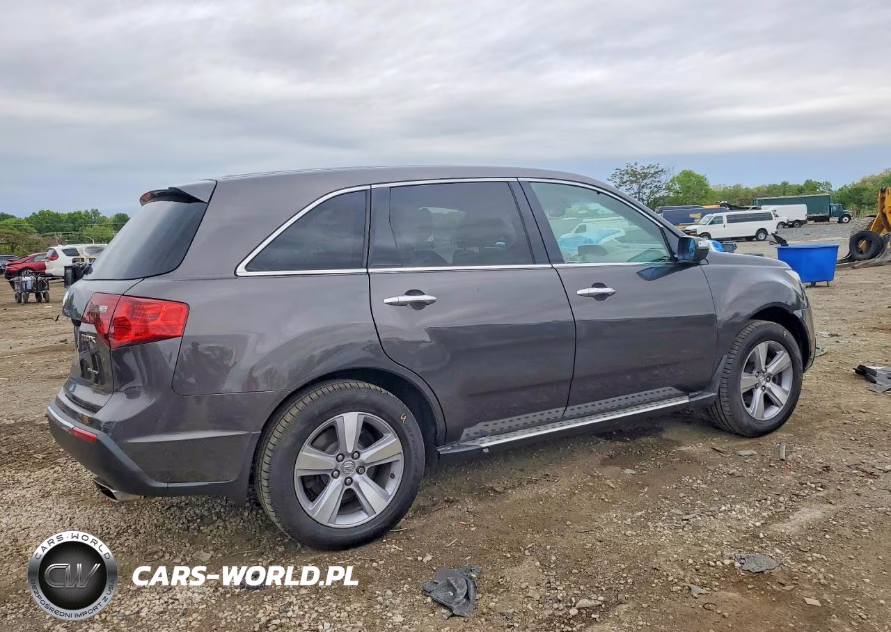 2012 Acura Mdx Technology VIN:2HNYD2H37CH504864 - 3