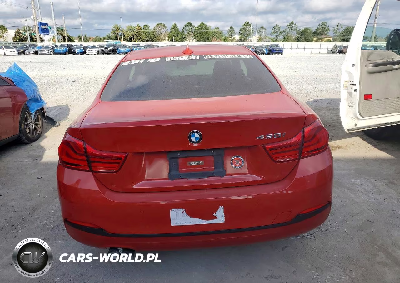 2019 BMW 430I VIN:WBA4W3C51KAF92675 - 6