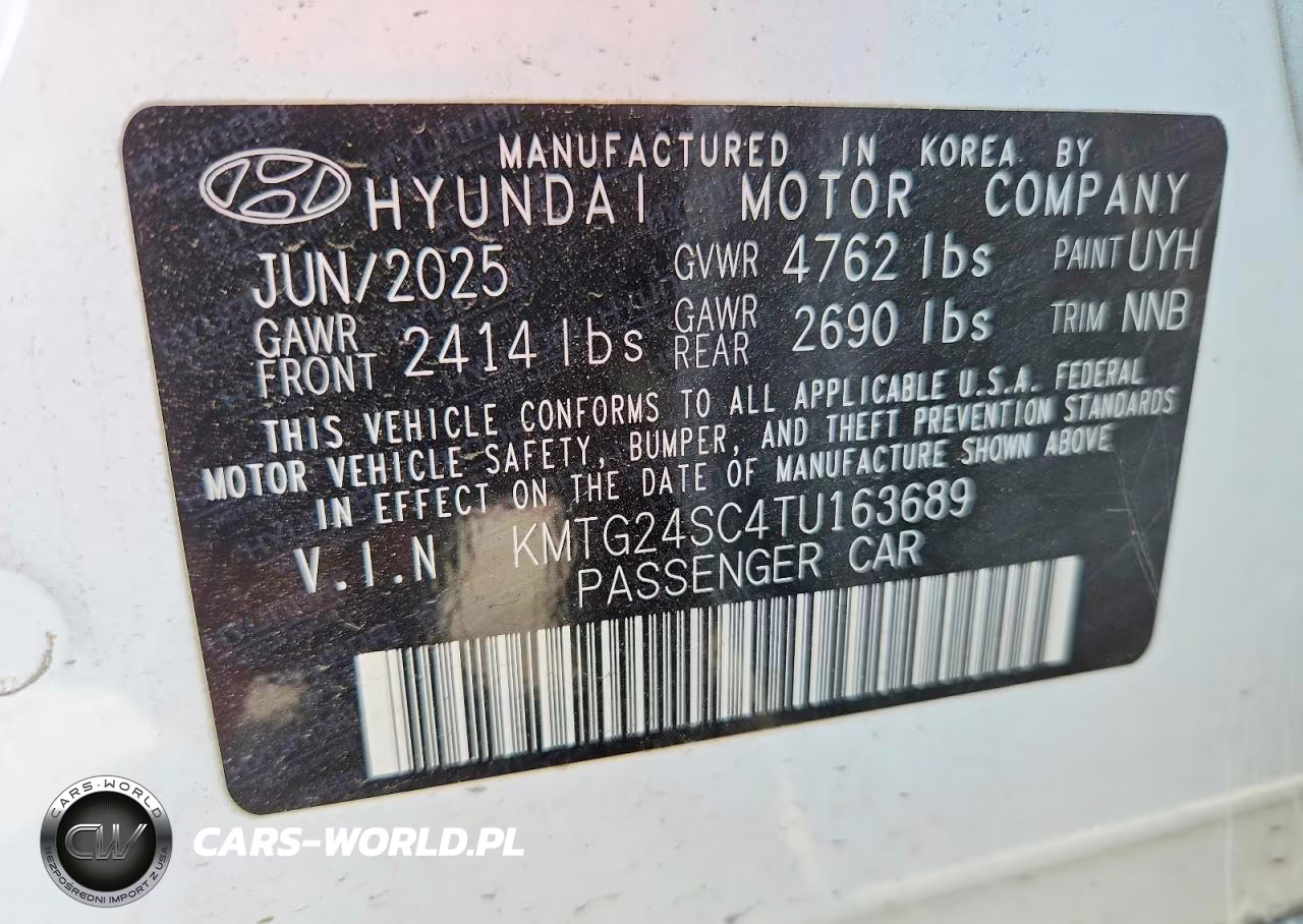 2026 Genesis G70 Prestige VIN:KMTG24SC4TU163689 - 12