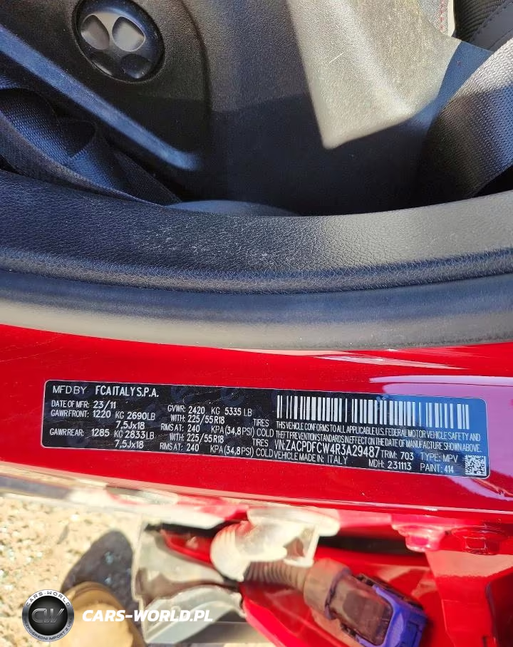 2024 Dodge Hornet R VIN:ZACPDFCW4R3A29487 - 14