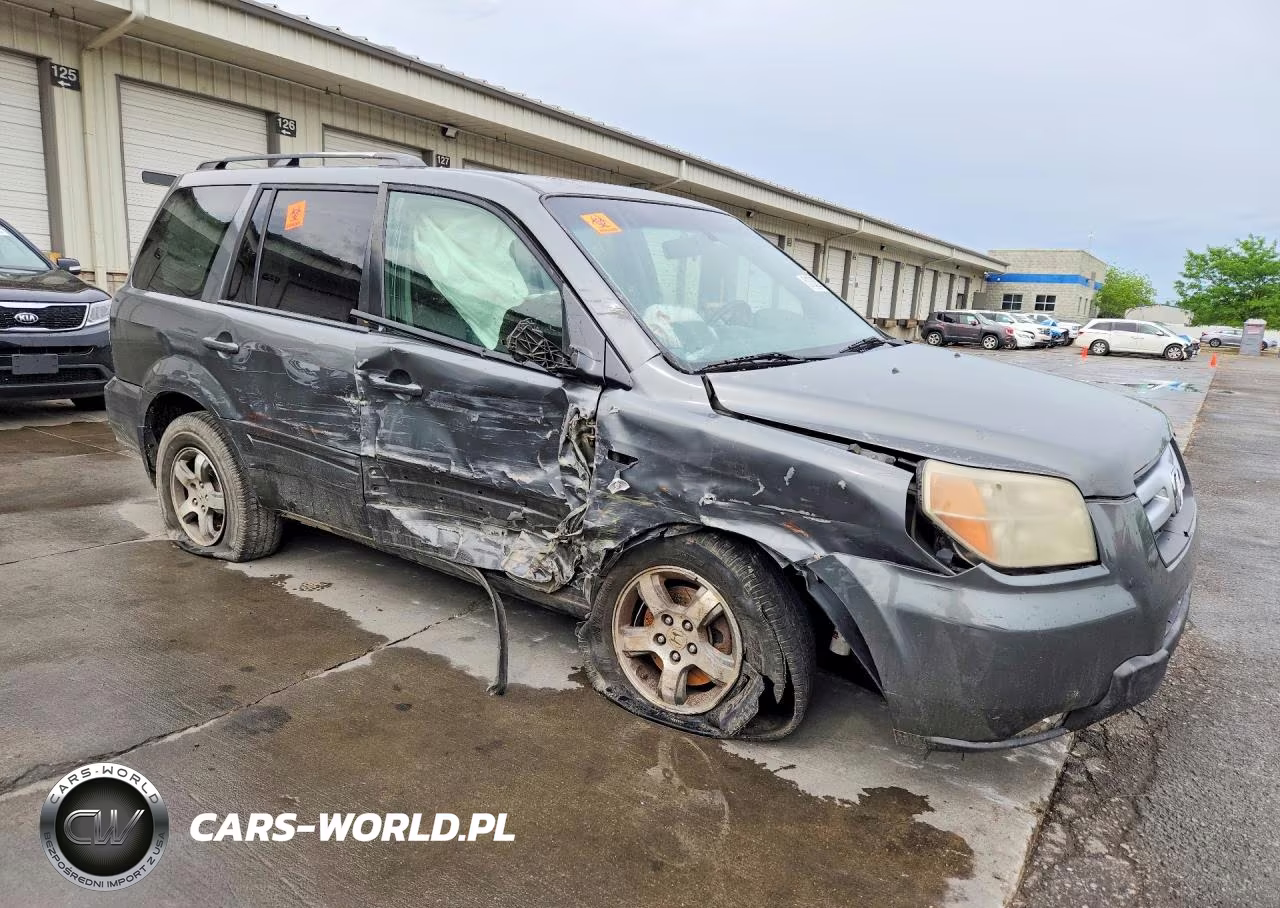 2007 Honda Pilot Exl VIN:5FNYF28677B018223 - 4