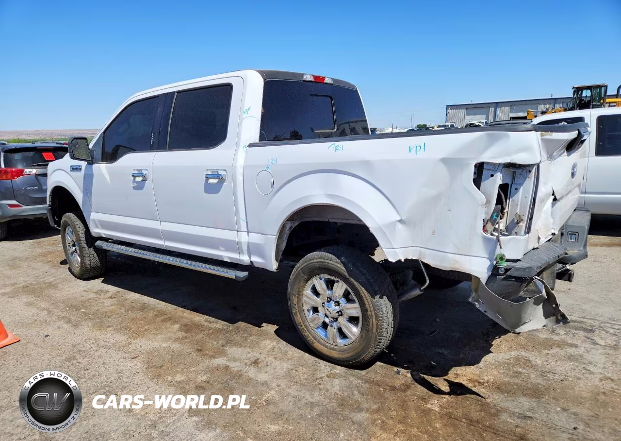 2016 Ford F150 Supercrew VIN:1FTEW1EP0GKE95010 - 2