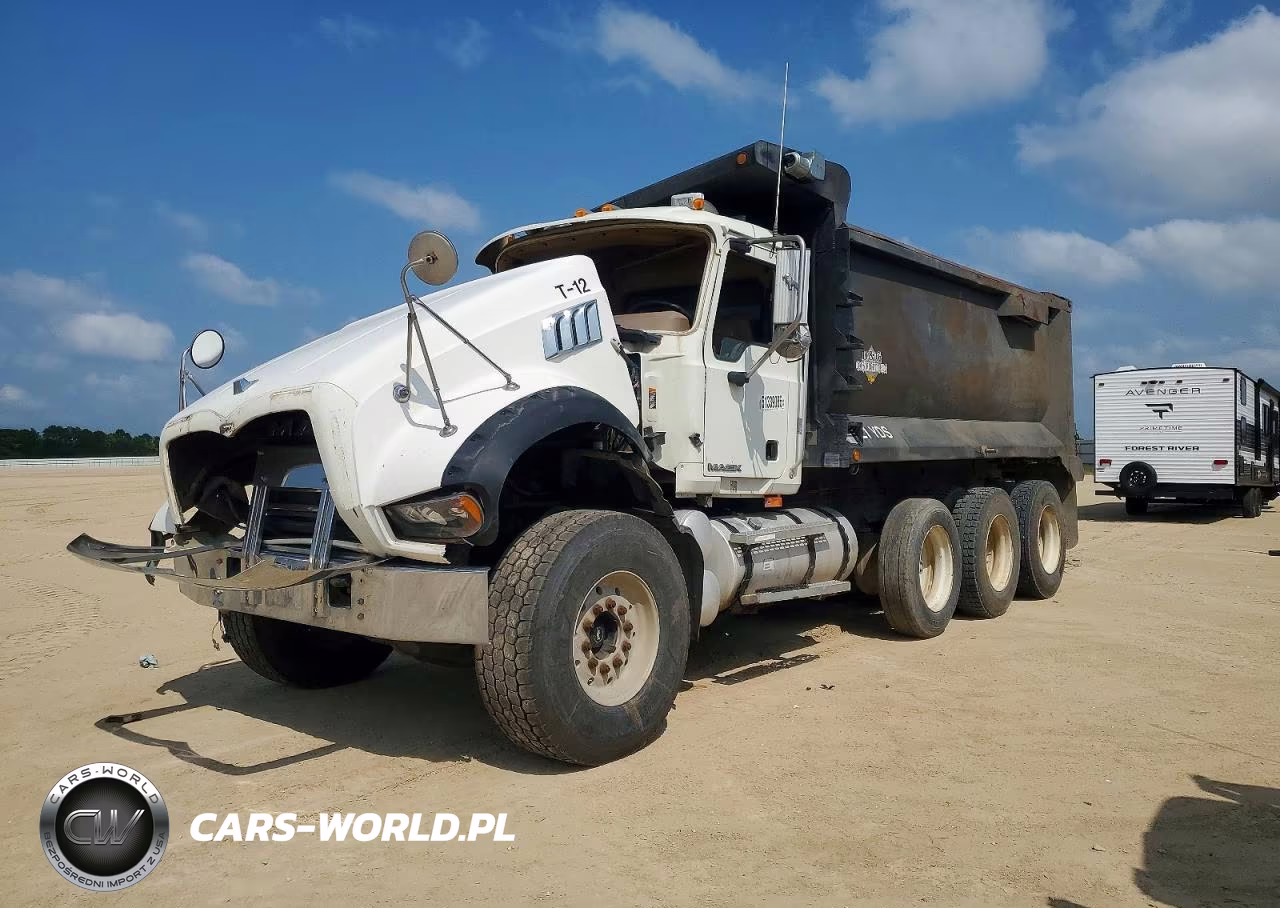 2007 Mack Cpt713 Dump Truck VIN:1M2AT04C27M002945 - 2