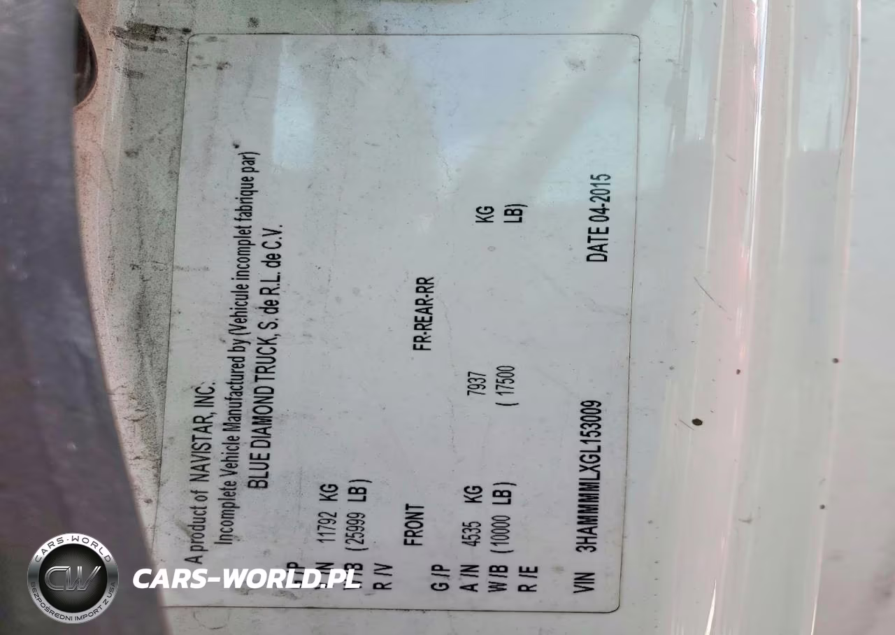 2016 International Ma025 Box Truck VIN:3HAMMMMLXGL153009 - 13