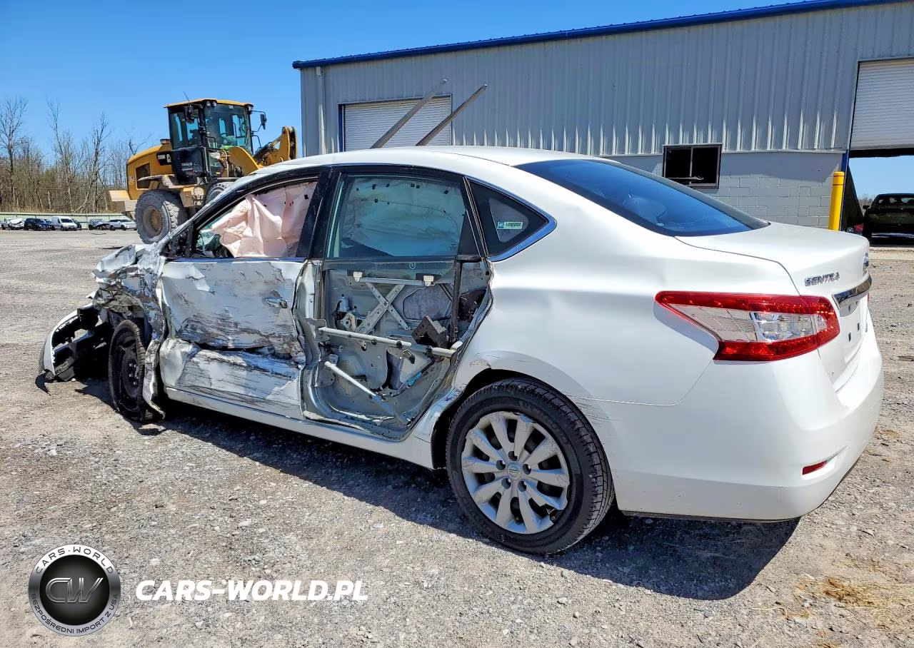 2014 Nissan Sentra Sv VIN:3N1AB7AP1EY257977 - 2