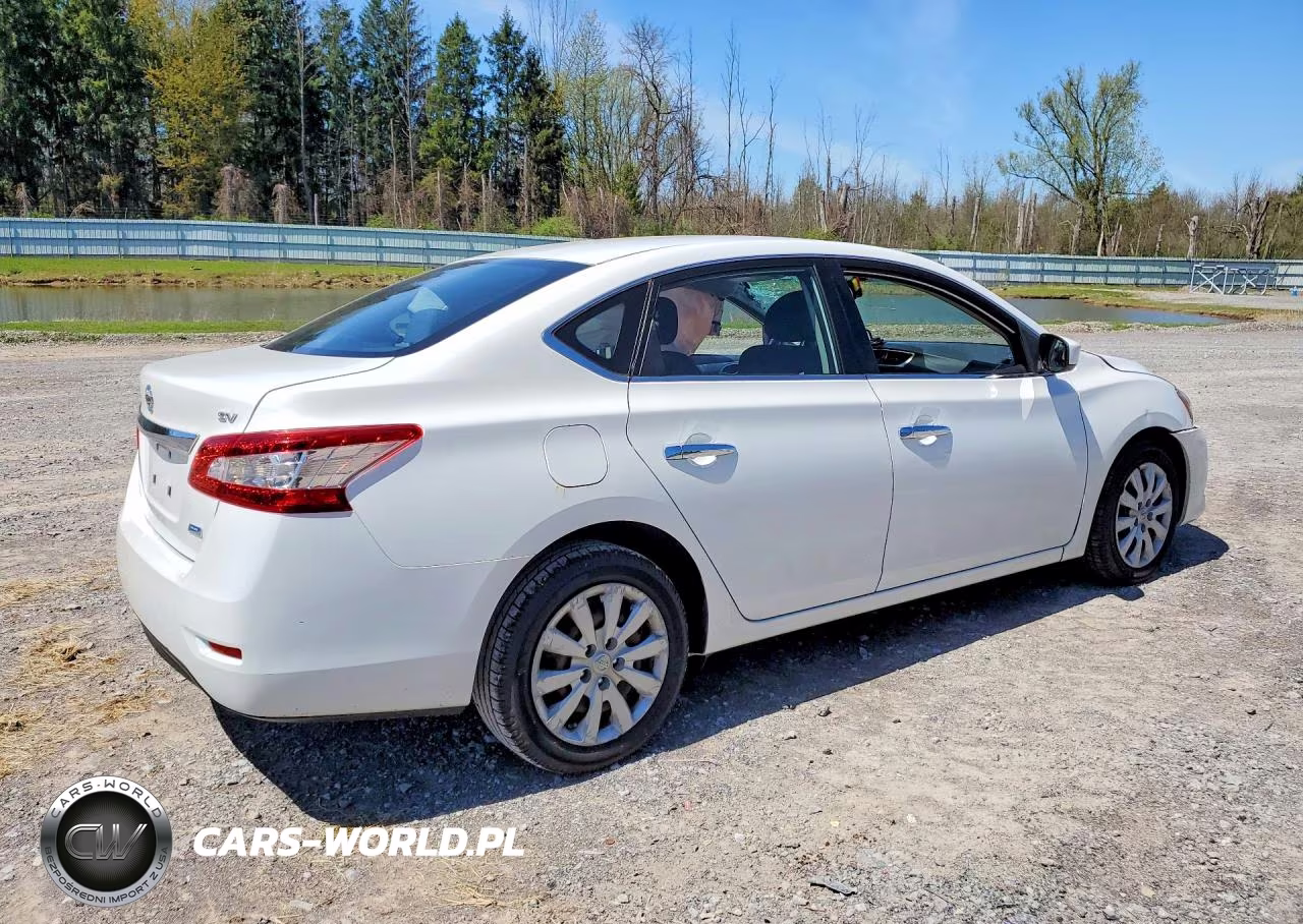 2014 Nissan Sentra Sv VIN:3N1AB7AP1EY257977 - 3