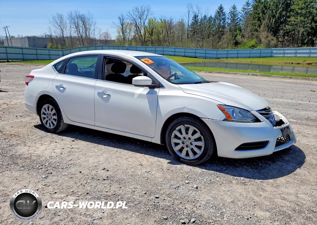 2014 Nissan Sentra Sv VIN:3N1AB7AP1EY257977 - 4