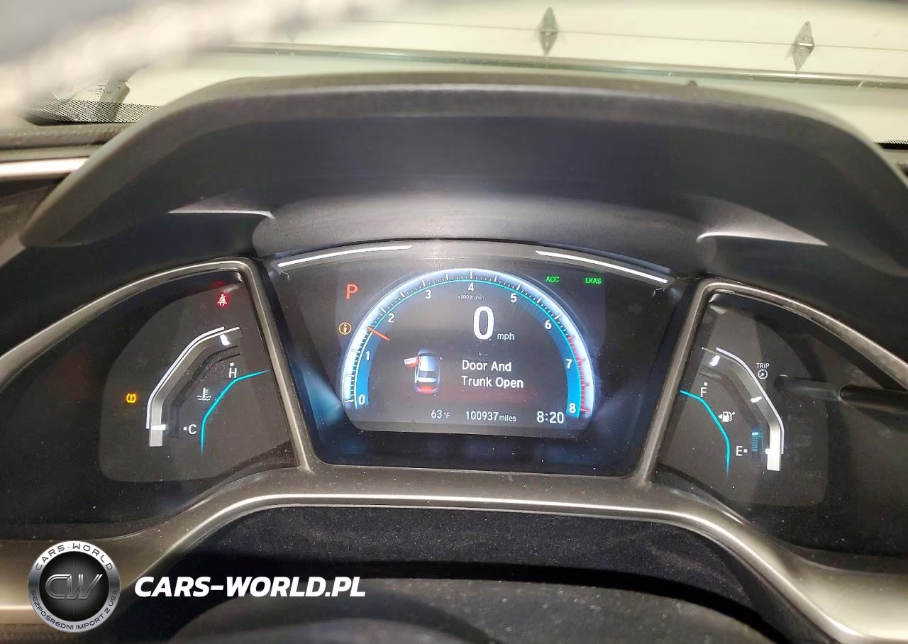 2020 Honda Civic Exl VIN:19XFC1F78LE003722 - 9
