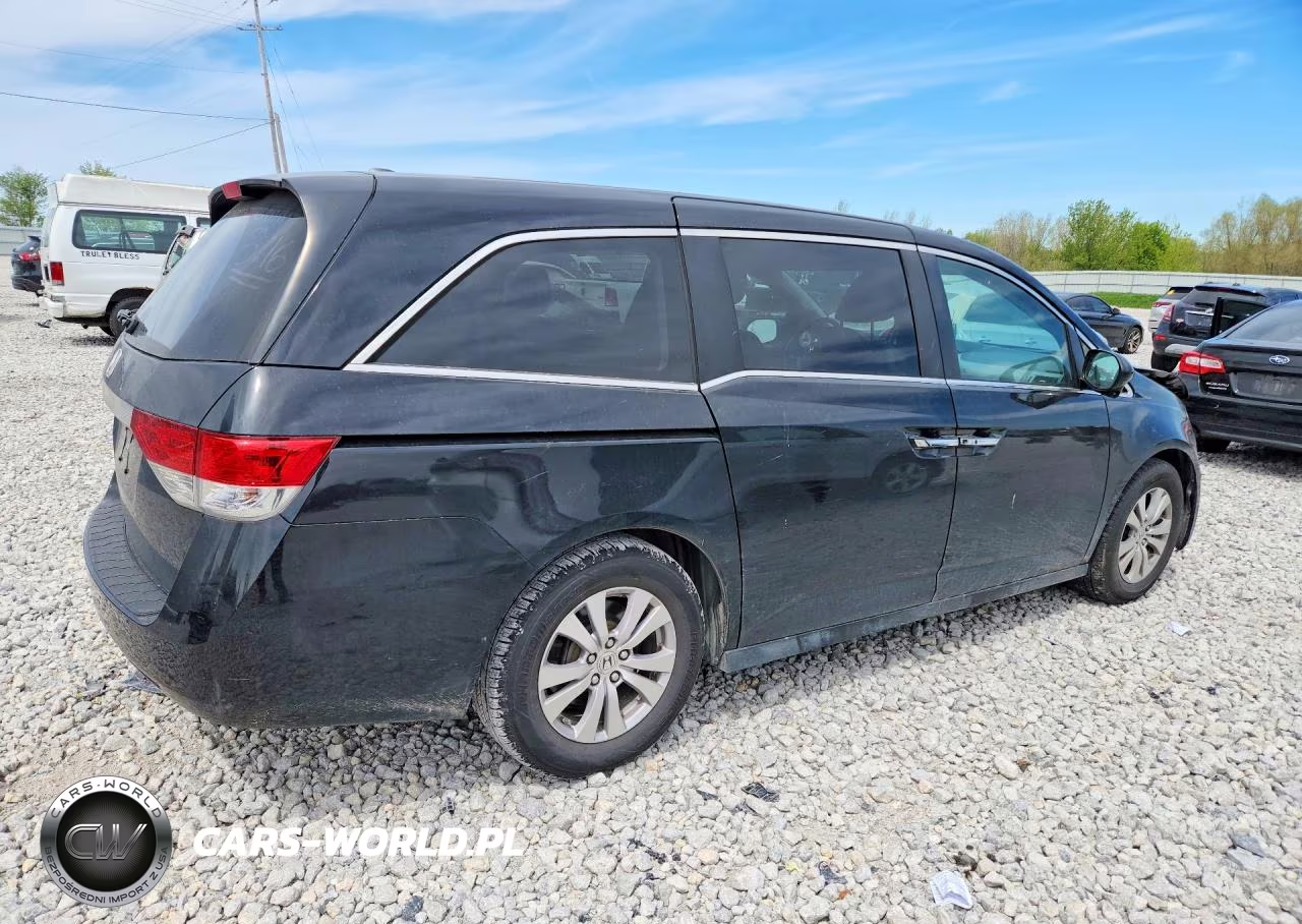 2014 Honda Odyssey Exl VIN:5FNRL5H61EB031271 - 3
