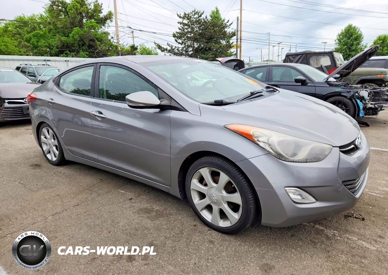 2011 Hyundai Elantra Limited VIN:KMHDH4AE9BU097881 - 4