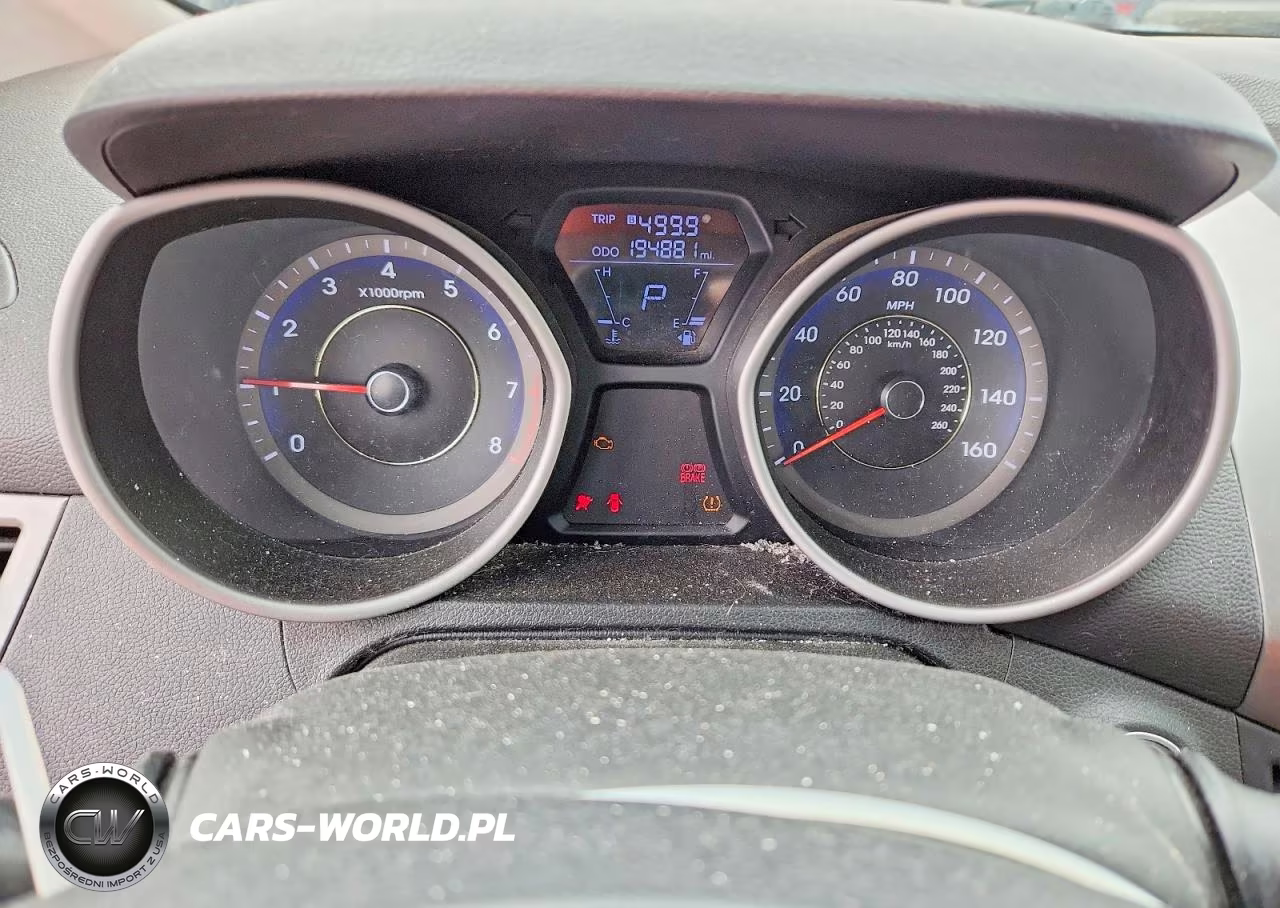 2011 Hyundai Elantra Limited VIN:KMHDH4AE9BU097881 - 9