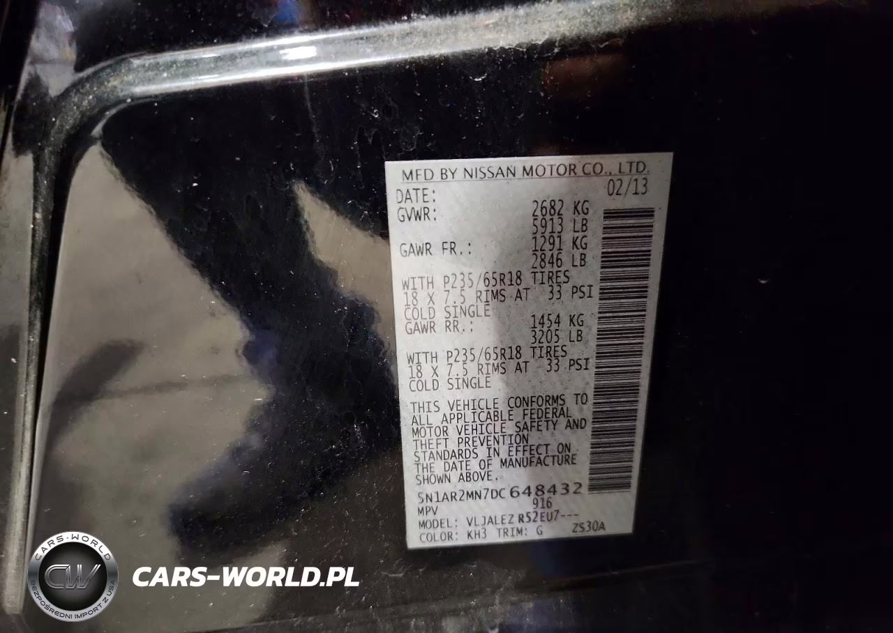 2013 Nissan Pathfinder S VIN:5N1AR2MN7DC648432 - 13