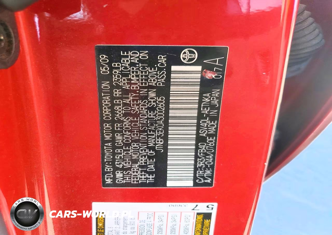 2010 Toyota Camry Le VIN:JTNBF3EK0A3002605 - 12