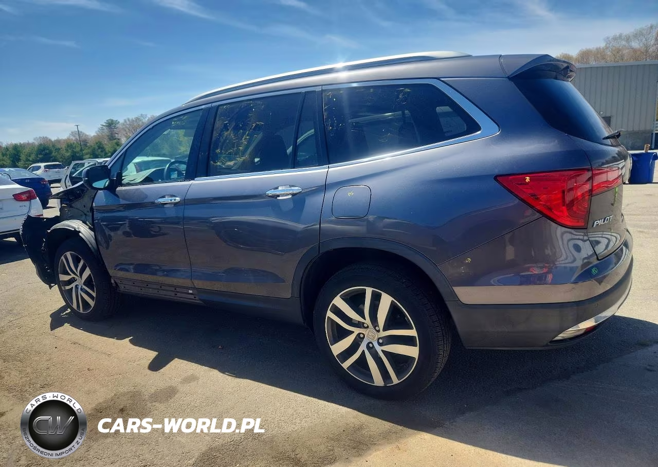 2016 Honda Pilot Elite VIN:5FNYF6H03GB123618 - 2