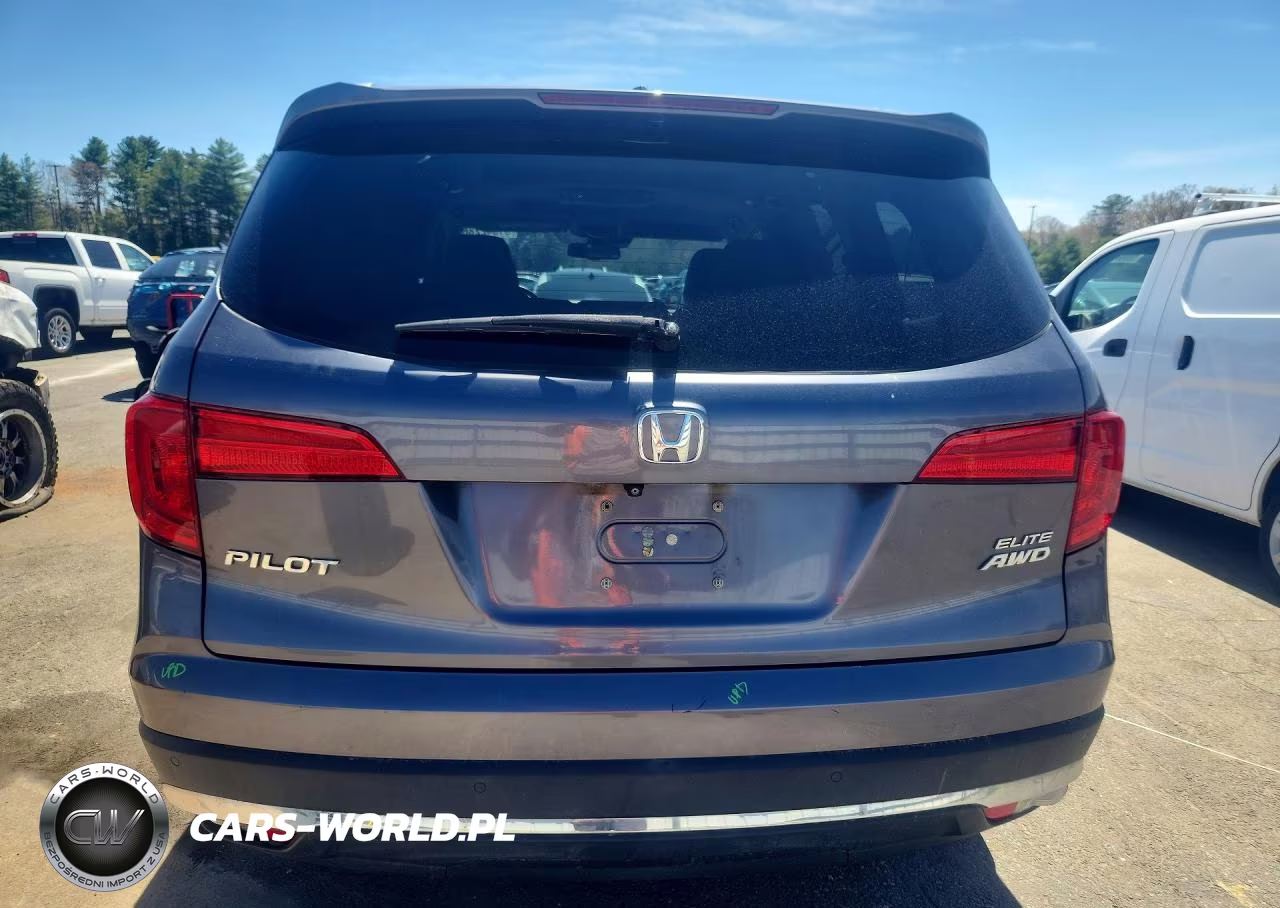 2016 Honda Pilot Elite VIN:5FNYF6H03GB123618 - 6